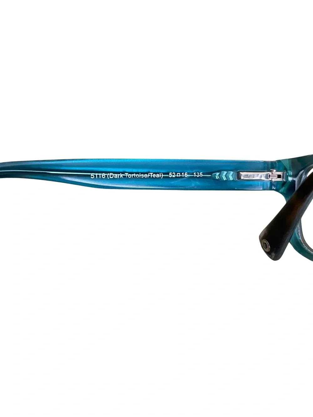 Coach HC 6040 Brooklyn Women's Dark Tortoise & Teal Eyewear Frames & Case